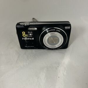 Fujifilm FinePix JZ250 16MP Digital Camera Black Bundle Tested. See Pictures